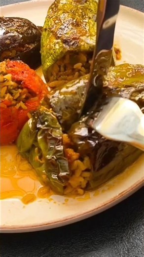 Lenten stuffed vegetables (recipe ) λαχταριστα νοστιμιά γεμιστά #delicious #recipe #cooking#food