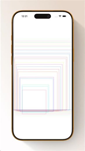Interactive Solid Shapes with SwiftUI- Drag Gesture, Spawn Loop, and EaseOut Animation 😎⚠️
