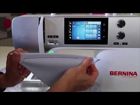 Bernina 480 43 Triple Straight Stitch