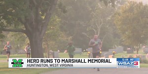 Herd runs to Marshall memorial