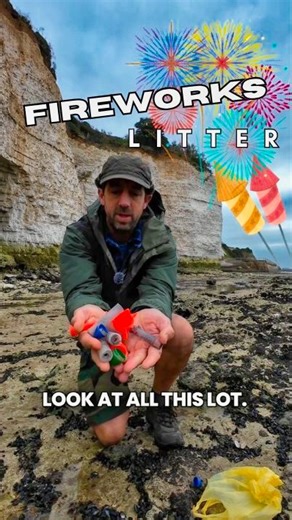 32K views · 1K reactions | Picking up plastic firework debris! ...