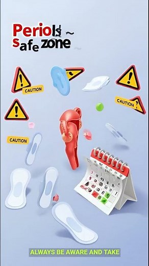 Periods ≠ Safe Zone ⚠️ | Pregnancy Risk Explained in 3D