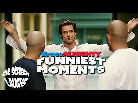 Jim Carrey's Funniest Moments from Bruce Almighty (2003) | Big Screen Laughs