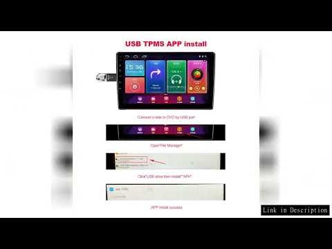 Android Navigation Tire Pressure Monitor Car Tire Wireless Large Screen Dedicated USB High-Precision