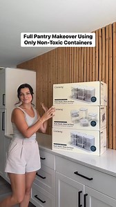 Making a switch from plastic to nontoxic, safer organizing containers from @caraway_home ! These are SO stunning 😍 and dishwasher safe! Storage has never gotten easier. I love the modular, stackable design for even more space saving storage. I got an exclusive 10% off discount code just for my followers! Shop through my link in bio to use it ❤️ it’s MARINAKUCHEYNK10 #Gifted #organization #organizers #organizationideas #organizewithme #cleanwithme #cleaningmotivation #nontoxic #nontoxiclifestyle
