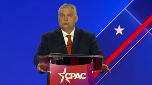 Hungary's controversial prime minister addresses CPAC crowd in Texas