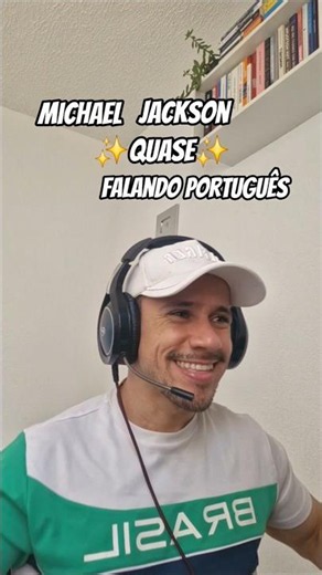 MICHAEL JACKSON SPEAKING PORTUGUESE