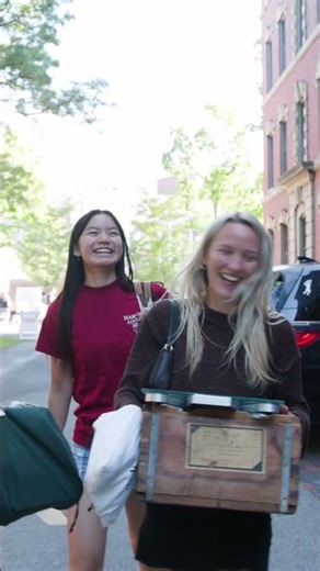 The Class of 2030 is moving in! Welcome to Harvard