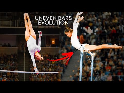 The Evolution of The Uneven Bars | 1930-2022 Gymnastics Compilation!