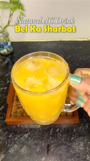 Bel Ka Sharbat 😍 | Natural Summer Cooling Drink