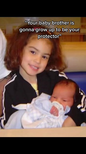 You may be bigger in size then me now, but i will forever be your big sister and its my job to protect you #greenscreen #greenscreenvideo #fyp #fypシ #babybrother #bigsis