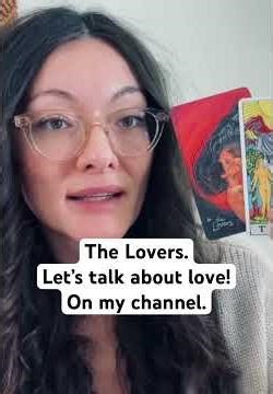 Let’s talk about love. The lovers tarot card. New video on mt channel.