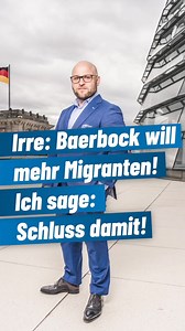 12K views · 409 reactions | Baerbock sagt, Deutschland hätte noch Platz. Ich sage: Das Boot ist voll. Wir müssen endlich konsequent abschieben - abschieben bis die Startbahn glüht! #afd | Markus Frohnmaier - AfD | Facebook