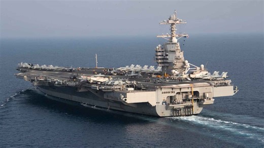 More than 200 days at sea since June 2025, and the admiral admits that the USS Gerald R. Ford is under more pressure than ever before