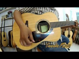 GTGuitarshop guitar review - Yamaha FS830 vs Ayers ASRL (body shape testing purpose)
