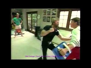 Footage 1984: Chuck Norris and Jean-Claude Van Damme