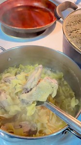 Cooking with pastor. Something quick. Boil chicken and noodles. All glory be to Jesus Christ. Hallelujah ❤️🙏💚☝️🙏❤️💙💙💜 | Edwin Covington