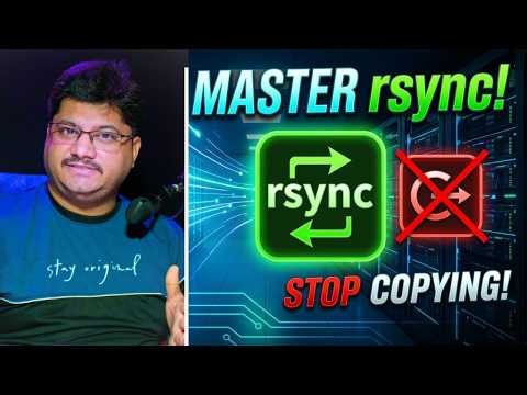 rsync vs copy | Which One Should You Use? | Use rsync for Faster Backups | File Sync on Mac/Linux