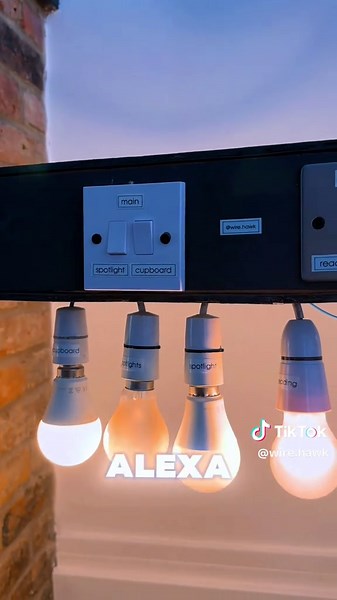 Smart bulbs are cool — until someone flips the switch. This setup? Manual smart control, built in from the start. Buy the Shelly 4pm Smart Relay here: https://amzn.to/44qVQIU #SmartHome #Shelly4PM #WireHawk #ElectricianTikTok #SmartWiring #HomeRewire #InstallerTips#CapCut