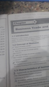 Chapter1Business Trade and1.1 IntroductionBusiness is a m... | Filo