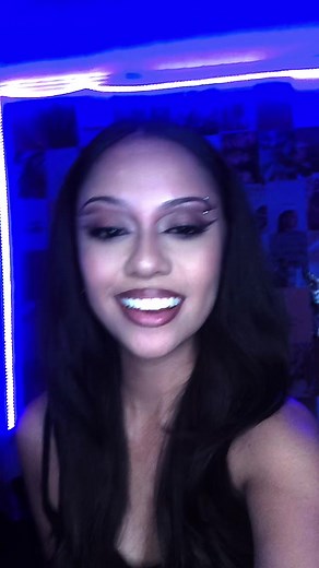 Cozy Room Vibes with Blue Lighting and Decor