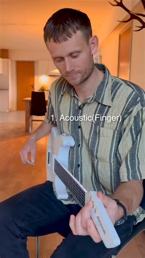 This midi-guitar from Aeroband has 9 different sounds! Here I’m playing Feather Theme from Forrest Gump. Tabs in comments ☺️ In cooperation with AeroBand. | Martin Jes Buus