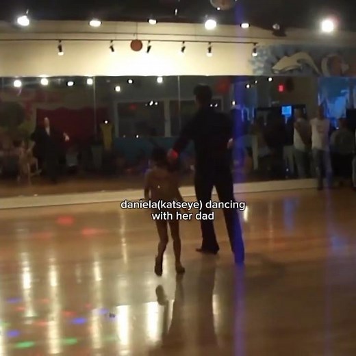 daniela dancing with her dad #katseye