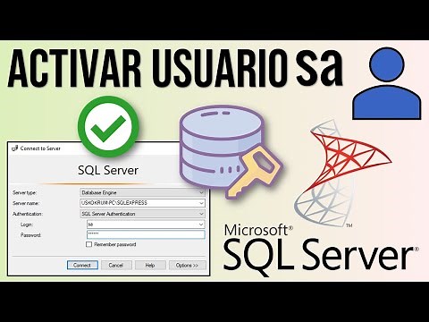 Habilitar Usuario sa en SQL Server | Activar usuario 'sa' en SQL Server Management Studio (SSMS) ✅