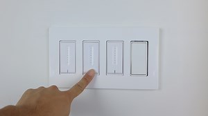 Watch How to Install a 4-gang Screwless Light Switch Wall Plate on Amazon Live
