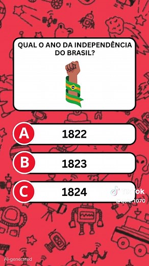 Quiz sobre a Independência do Brasil: Teste seus Conhecimentos