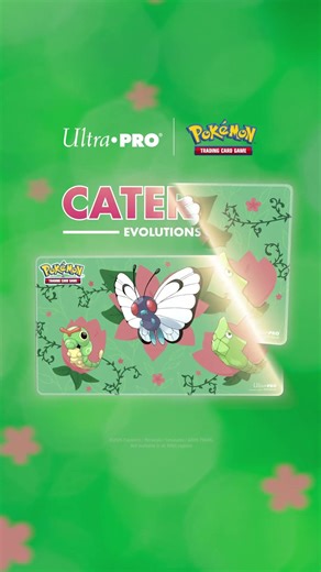 Pokémon Caterpie Evolutions Playmat