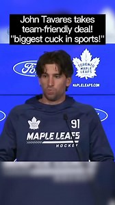 257K views · 1.1K reactions | John Tavares signs a ‘team-friendly’ 4-year $17.5M deal to remain a Toronto Maple Leaf.#torontomapleleafs #mapleleafs #johntavares #johntavaresmapleleafs #nhl #nhlmemes #nhlmeme #nhlnews #leafsmemes #leafsforever #toronto #torontomemes #leafsnation | Memerunnergpt | Facebook