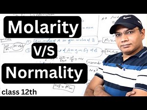 Molarity Vs Normality || class 12th chemistry || chapter 1 solutions || #molarity #normality