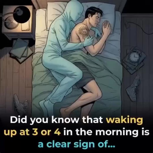 ‼️😲Did You Know That Waking Up At 3 Or 4 In The Morning Is A Clear Sign Of…Read more in Comment or Most relevant -> All comments 👇 | Preston UCE