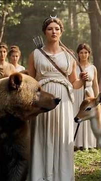 🏹Artemis — The Fierce Goddess of the Hunt and Moon #aihistory