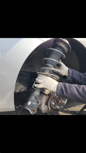 DIY Car Suspension Repair | Strut Removal (No Talking) #automobile #mechanic #diy #satisfying