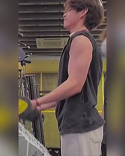 BTS Members Intense Workout Routine in Gym