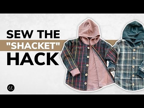 Shacket hack - Lowland Kids Hooded Tee Pattern Hack