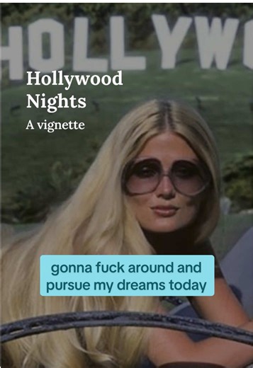 Exploring Dreams and Reflections in Hollywood Nights