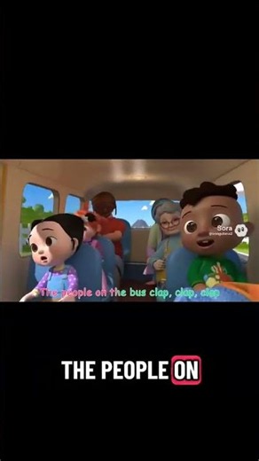 the wheel on the bus #cocomelon #ai