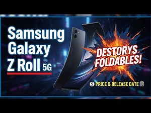 The Future is Rollable: Samsung Galaxy Z Roll 5G - First Look & Leaks!