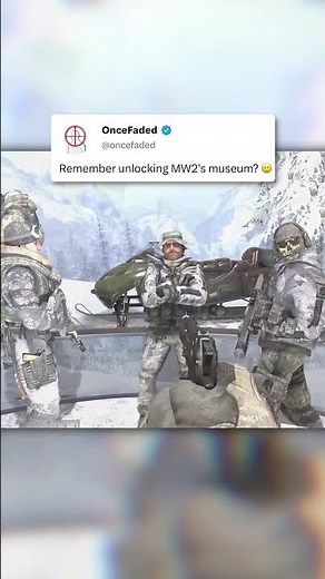 Why OG COD MW2 was the BEST Call of Duty 🥲 #callofduty #nostalgia