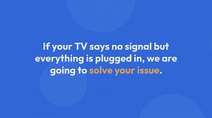 My TV Says No Signal But Everything is Plugged In