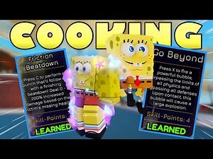 [YBA] SpongeBob Go Beyond *COOKS* 1v1s!