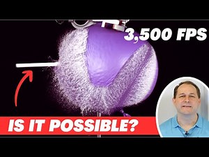 Shooting Water Balloons at 3500 fps - Slow Motion Science