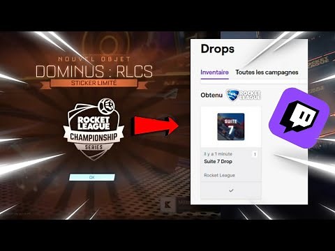COMMENT RÉCUPÉRER LES FAN REWARDS GRÂCE À TWITCH ? (récompenses des fans, RLCS X, drops)