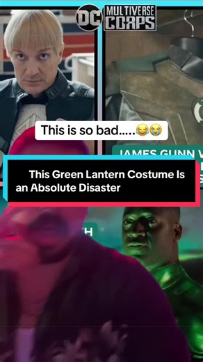 This Green Lantern Costume Is an Absolute Disaster #DCU #GreenLantern #JamesGunn #DCComics #SnyderVerse