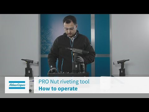 PRO Nut riveting tool: how to operate