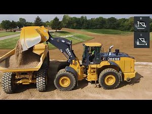 Easy to Use Operator Controls | John Deere Production-Class Wheel Loaders