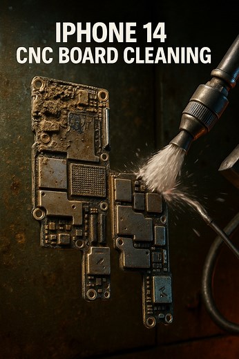 2.4K views · 23 reactions | iPhone 14 CNC Board Cleaning Simplified...